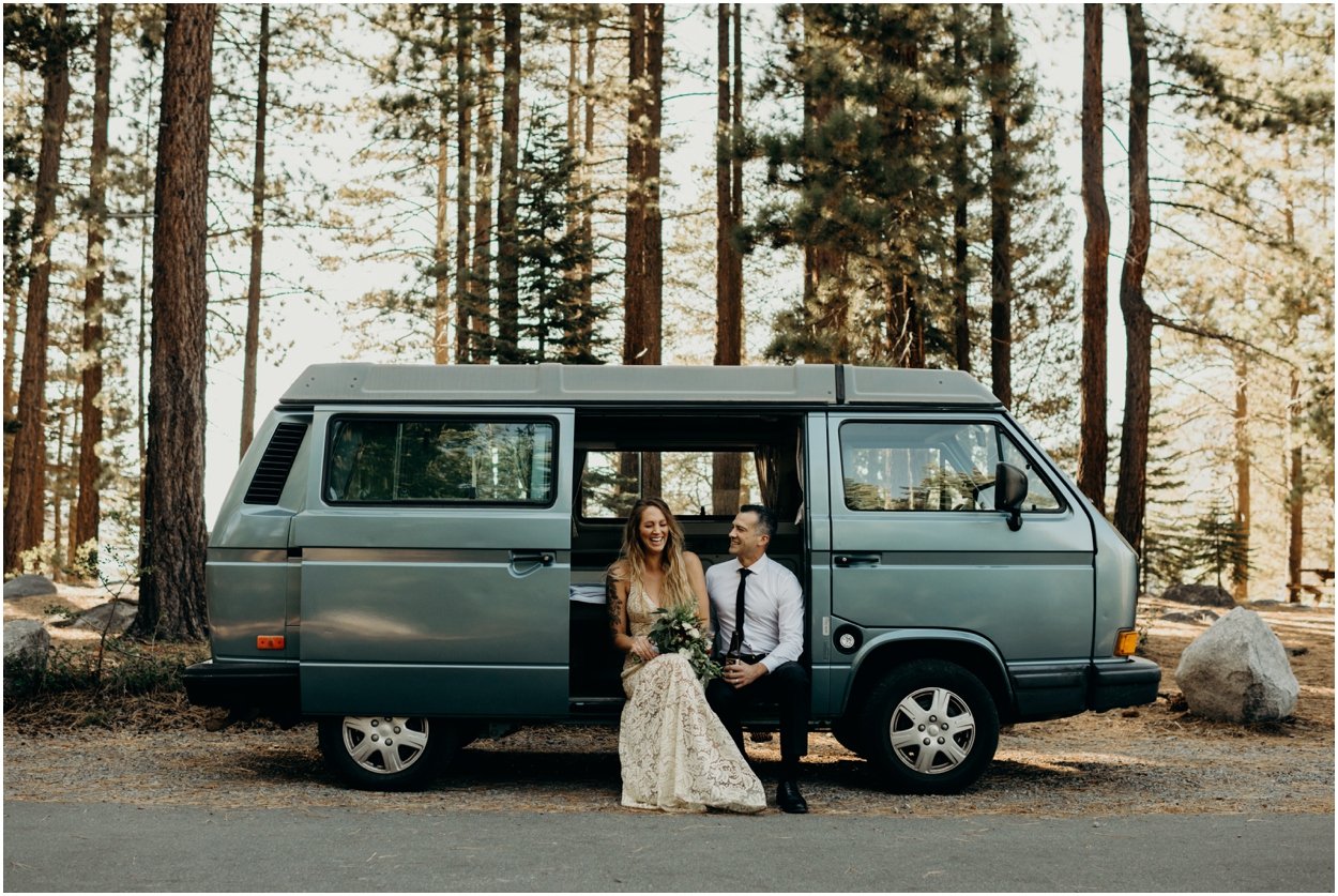 Donner Pass Adventure Elopement Truckee California Naomi Levit