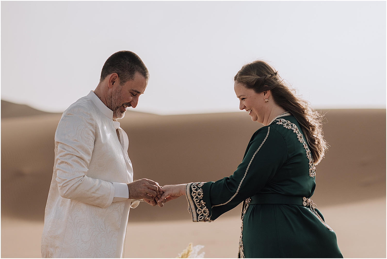 adventurous sahara desert elopement in morocco